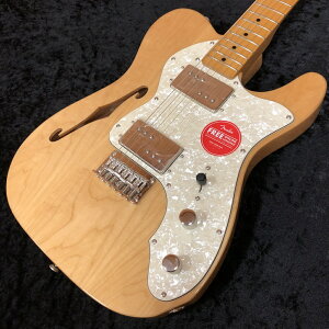 Squier by Fender Classic Vibe '70s Thinline Telecaster Natural �V�����C�� �Z�~�z���E�{�f�B