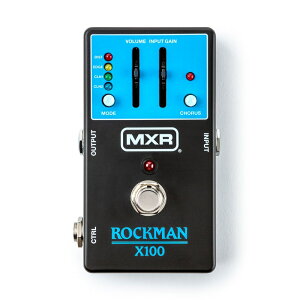 MXR ROCKMAN X100�yANALOG TONE PROCESSOR�z ���b�N�}�� �{�X�g�� ���{�F�O