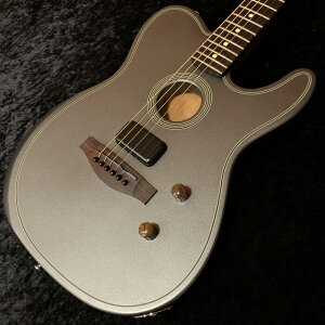 Fender FSR Acoustasonic Standard Telecaster Charcoal Frost Metallic�y���ʌ���J���[�z �A�R�X�^�\�j�b�N