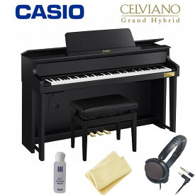 【メーカー3年保証付き】【お手入れセットヘッドフォン付き】CASIO GP-310 BK カシオ デジタルピアノ 電子ピアノセルヴィアーノ ブラックウッド調 88鍵盤 CELVIANO Grand Hybrid【メーカー3年保証付き】