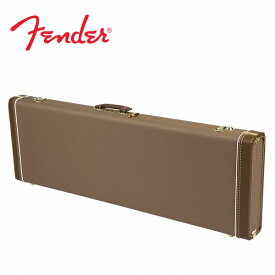 FENDER ハードケース G&G Deluxe Strat/Tele Hardshell Case, Brown with Gold Plush Interior