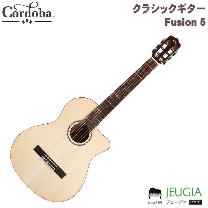 楽天市場】Cordoba/Fusion 5 Natural クラシックギター コルドバ 