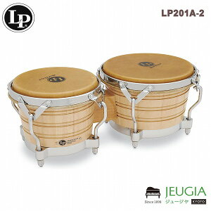 LP Gs[ {S Generation II Wood Bongos Traditional Rims LP201A-2