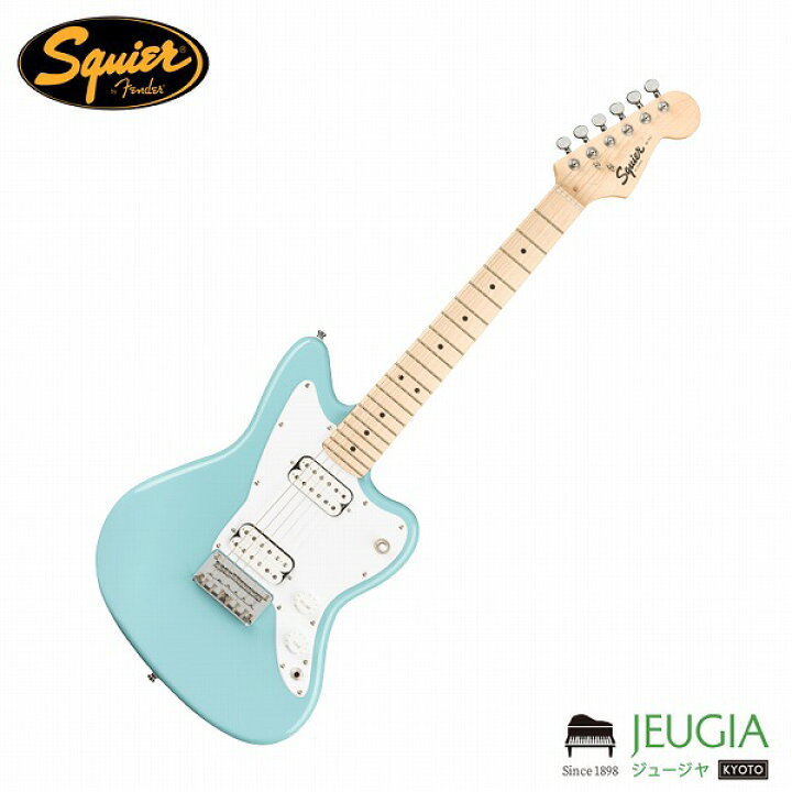楽天市場】Squier by Fender Mini Jazzmaster HH Maple Fingerboard 