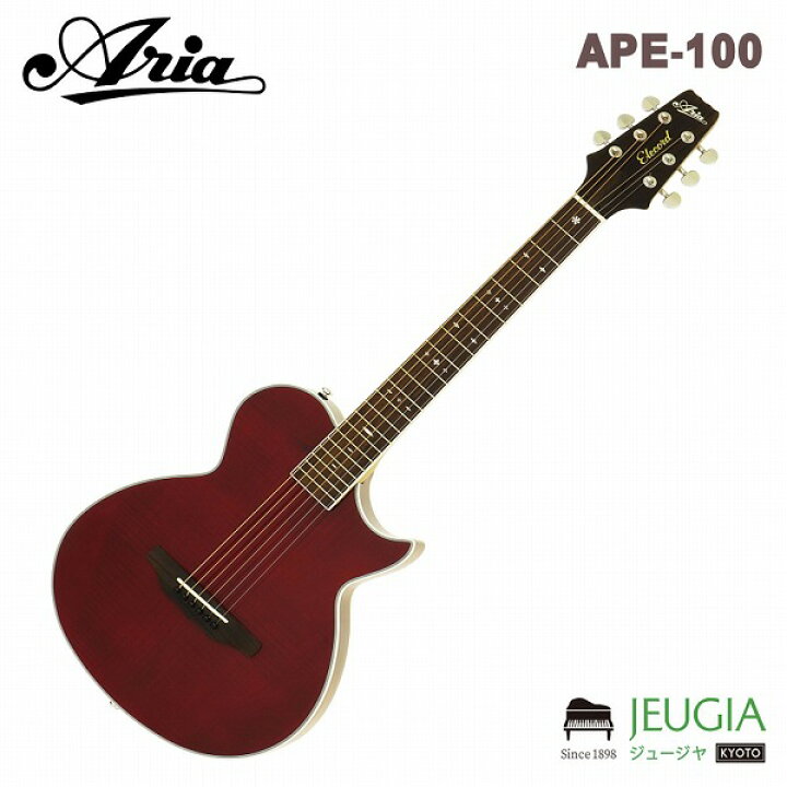 ARIA APE-100 エレアコ サイドサウンドホール