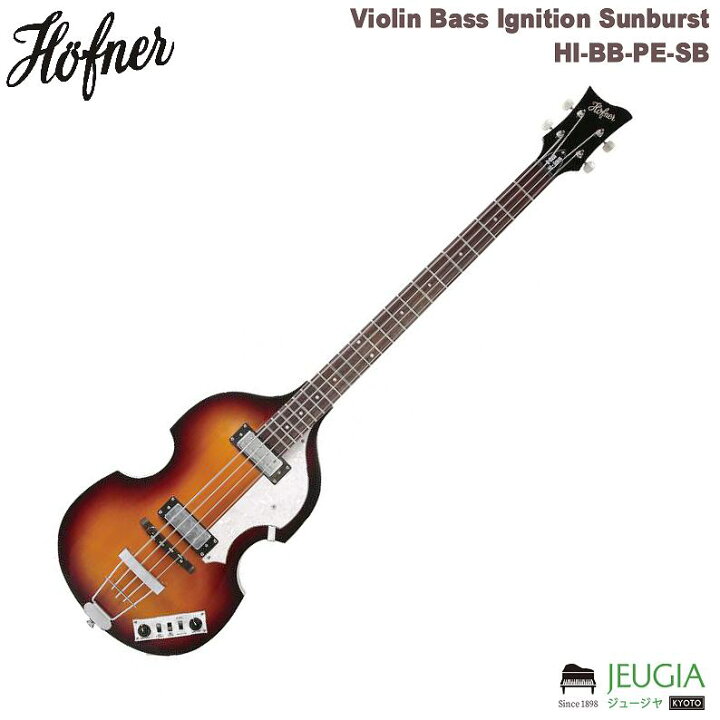 楽天市場】Hofner / Violin Bass Ignition Sunburst HI-BB-PE-SB 