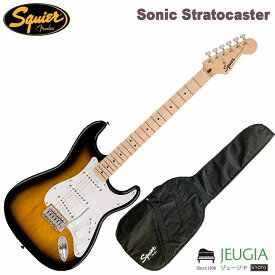 SQUIER ( スクワイヤ ) /エレキギター Sonic Stratocaster, Maple Fingerboard, White Pickguard, 2-Color Sunburst