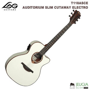 LAG Guitars Tramontane T118ASCE AUDITORIUM SLIM CUTAWAY ELECTRO IVORY OEM^[Y geC AR[XeBbNM^[ ARM GAR I[fBgA X AC{[ zCg@Zbg