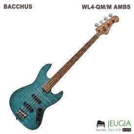 Bacchus / WL4-QM/M AMBS エレキベース バッカス