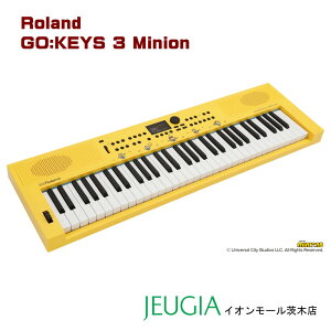 �y���ʌ���I�zRoland GO:KEYS 3 Minion �L�[�{�[�h ���[�����h �~�j�I�� �R���{���[�V���� 61����