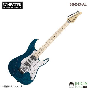 [���[�\]SCHECTER/ SD-2-24-AL/M BLU �G���L�M�^�[ �V�F�N�^�[ SD2-24-AL See-thru Blue ���C�v���w�� �u���[