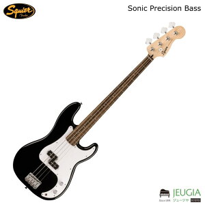 SQUIER/ Sonic Precision Bass LRL WPG BLK GLx[X vx