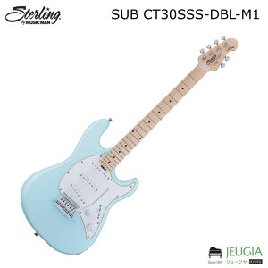 STERLING by Musicman Cutlass SUB CT30SSS-DBL-M1 Daphne Blue エレキギター