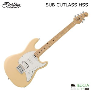 STERLING by Musicman SUB CUTLASS HSS VINTAGE CREAM GLM^[
