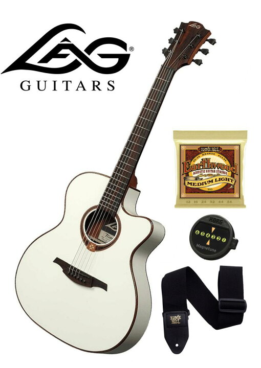 楽天市場】【チューナー・弦・ストラップ付】LAG Guitars Tramontane 