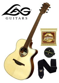 【チューナー・弦・ストラップ付】LAG Guitars Tramontane T70ACE SET ラグ・ギターズ トレモンテイン アコースティックギター アコギ エレアコ セット