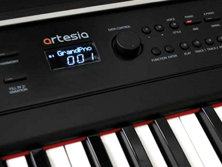 楽天市場】Artesia(アルテシア) PE-88 / BK 電子ピアノ88鍵盤 デジタル 