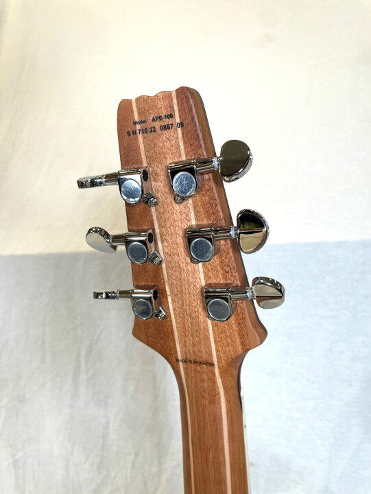 楽天市場】【長期展示品に付き大特価】ARIA APE-100 SR Seethrough Red 