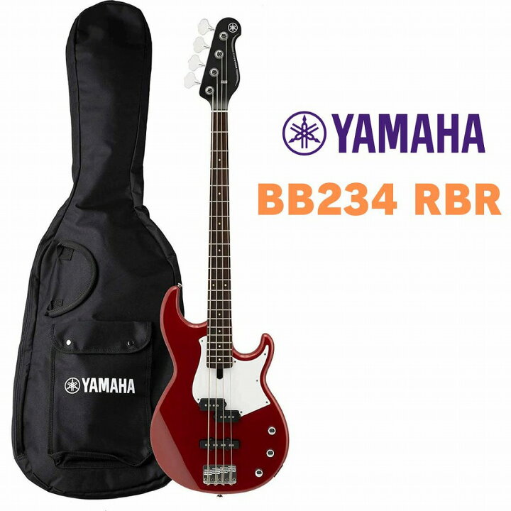 楽天市場】YAMAHA BB234 RBRヤマハ BBシリーズ エレキベース 