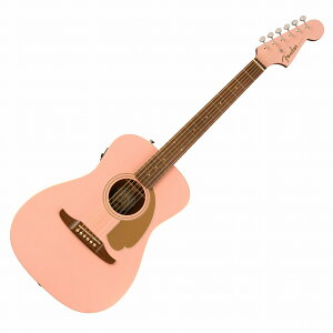 FENDER LIMITED EDITION MALIBU PLAYER, SHELL PINKtF_[ }u VFsN GAR