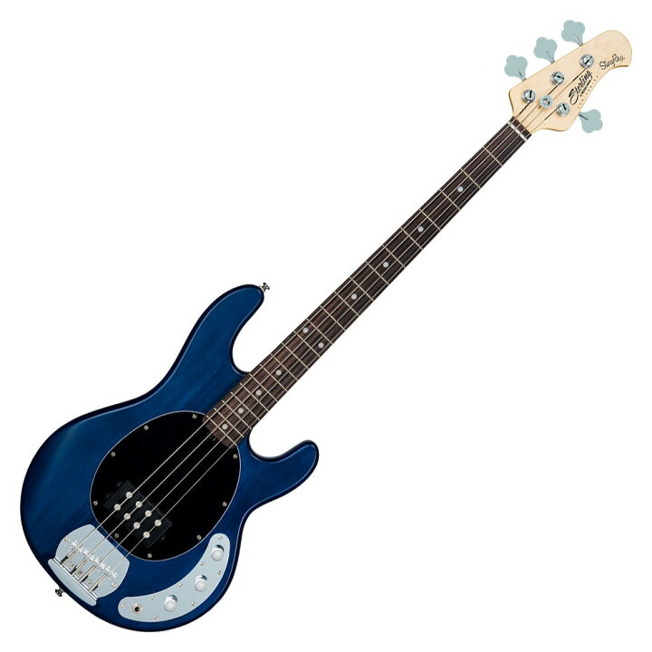 楽天市場】Sterling by MUSIC MAN SUB RAY4 Trans Blue Satinエレキ 