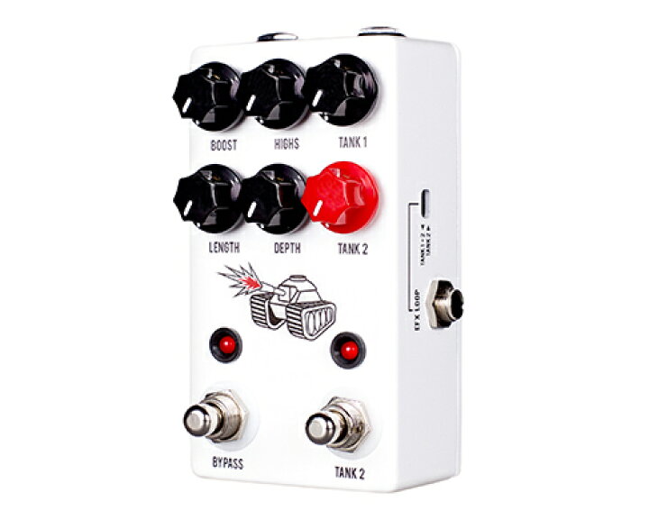 楽天市場】JHS Pedals【革新的ハンドメイドエフェクター】Spring Tank 