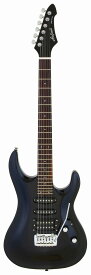 AriaPro II MAC-STD MBK Metallic Blackアリアプロ エレキギター メタリックブラック