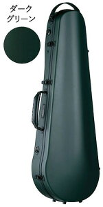 【ビオラケース】Carbon Mac CFA-2S GRNスリム カーボンファイバー製ハードケース カーボンマック ダークグリーン