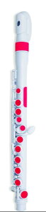 NUVO jFlute 2.0 White/Pink�k�[���H �W�F�C�t���[�g �z���C�g �s���N �t���[�g �v���X�`�b�N