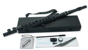 NUVO student Flute2.0 BLACK/BLACK N230�k�[���H �X�`���[�f���g�t���[�g �u���b�N�t���[�g �v���X�`�b�N