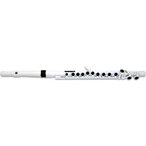 NUVO student Flute2.0 WHITE/BLACK N230�k�[���H �X�`���[�f���g�t���[�g �z���C�g �u���b�N�t���[�g �v���X�`�b�N