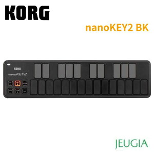 KORG nanoKEY2 BKRO MIDIRg[[ USBL[{[h ubN
