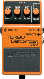 BOSS TURBO Distortion DS-2�{�X �R���p�N�g�G�t�F�N�^�[ �^�[�{�f�B�X�g�[�V����
