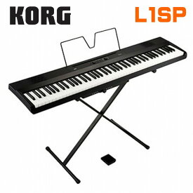 [箱ボロ特価]KORG(コルグ)L1SP 電子ピアノ 88鍵盤 スリム