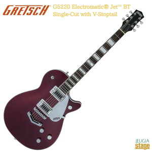 Gretsch G5220 Electromatic Jet BT Single-Cut with V-Stoptail, Black Walnut Fingerboard, Dark Cherry Metallicグレッチ エレキギター エレクトロマチック ジェット ダークチェリーメタリック