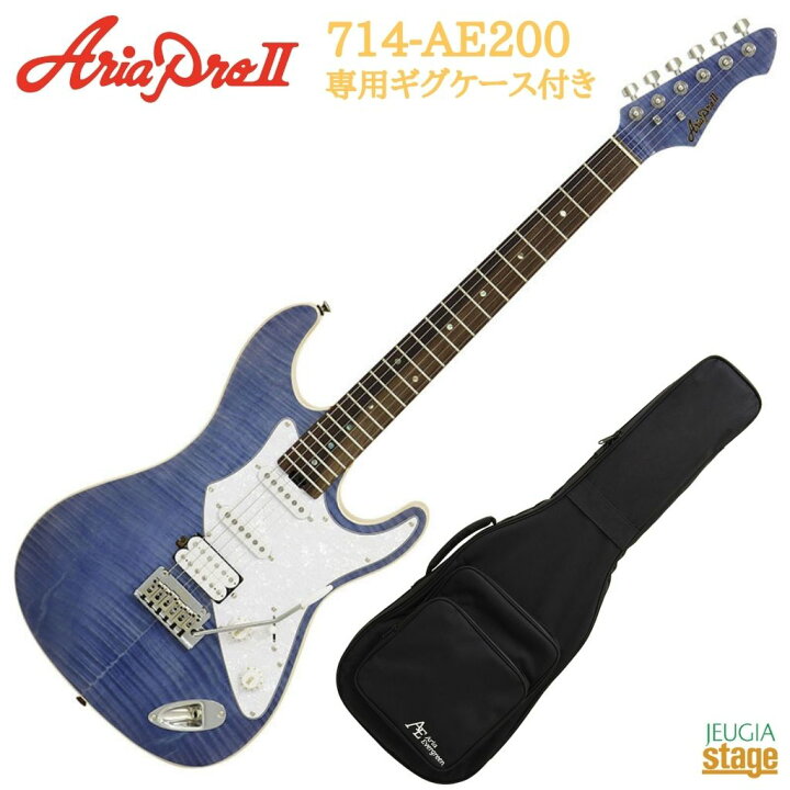 楽天市場】AriaPro2 714-AE200 LRBL Lorelei Blueアリアプロ エレキ 