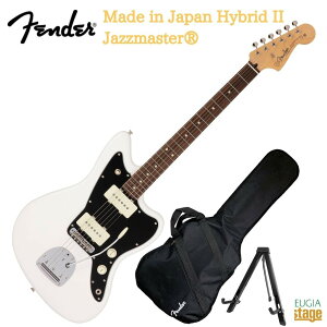 Fender Made in Japan Hybrid II Jazzmaster Arctic WhitetF_[ GLM^[ WY}X^[ A[NeBbNzCgyStage-Rakuten Guitar SETz