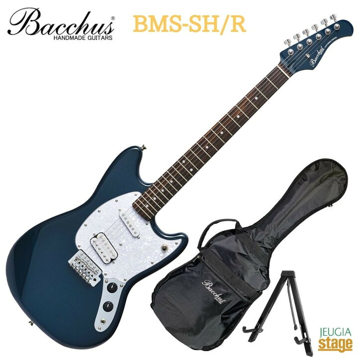 楽天市場】Bacchus BMS-SH/R MAB-MHバッカス エレキギター ムスタング 