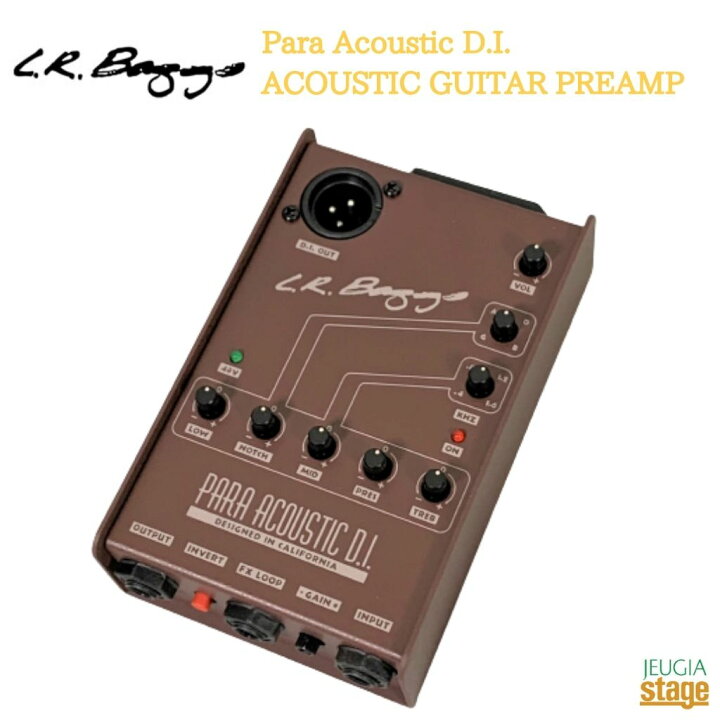 楽天市場】L.R.Baggs Para Acoustic D.I. ACOUSTIC GUITAR PREAMPLR  