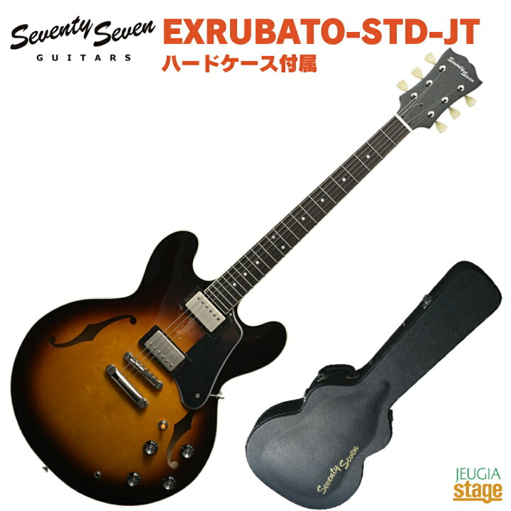 楽天市場】Seventy Seven Guitars EXRUBATO-STD-JT SBセブンティセブン 