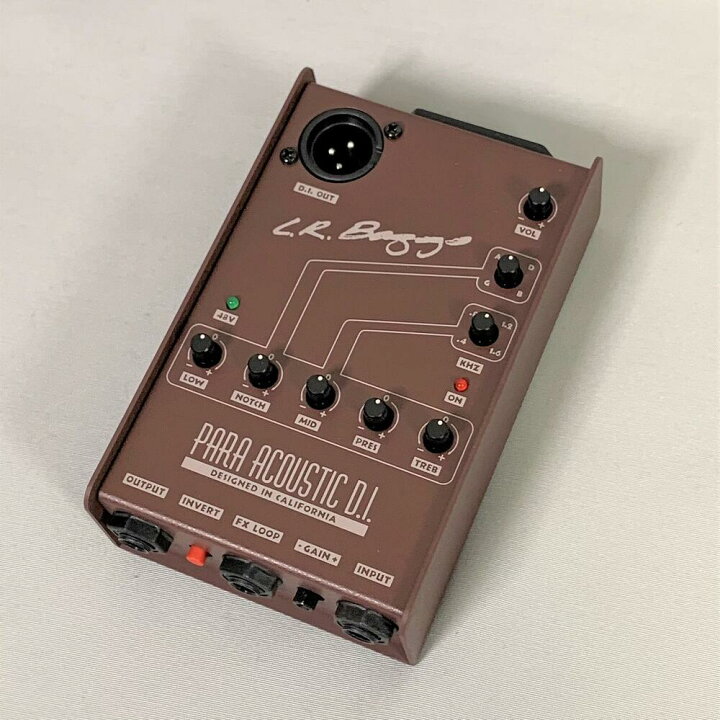 楽天市場】L.R.Baggs Para Acoustic D.I. ACOUSTIC GUITAR PREAMPLR 
