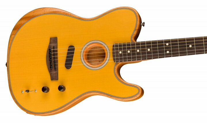楽天市場】Fender Acoustasonic Player Telecaster Butterscotch 