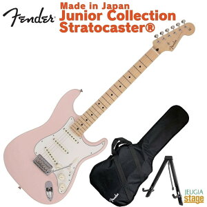Fender Made in Japan Junior Collection Stratocaster Maple Fingerboard Satin Shell PinktF_[ GLM^[ XggLX^[ Y { WjARNV Te VFsNyStage-Rakuten Guitarz