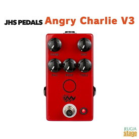 JHS Pedals Angry Charlie V3ジェイエイチエス ペダルズ アングリーチャーリーオーバードライブ ディストーション【Stage-Rakuten Guitar Accessory】エフェクター