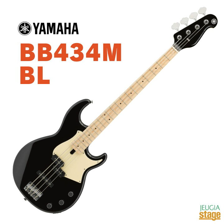 楽天市場】YAMAHA BB434M BLヤマハ エレキベース BBシリーズ ブラック 