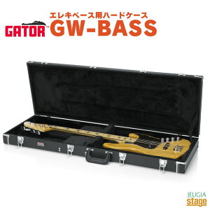 GATOR GW-BASS ゲーター エレキベース用ハードケース 木製 ウッドシェル【Stage-Rakuten Guitar Accessory】
