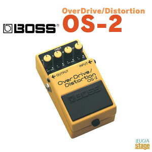 BOSS OverDrive�^Distortion OS-2�{�X�@�I�[�o�[�h���C�u�^�f�B�X�g�[�V�����yStage-Rakuten Guitar Accessory�z�G�t�F�N�^�[