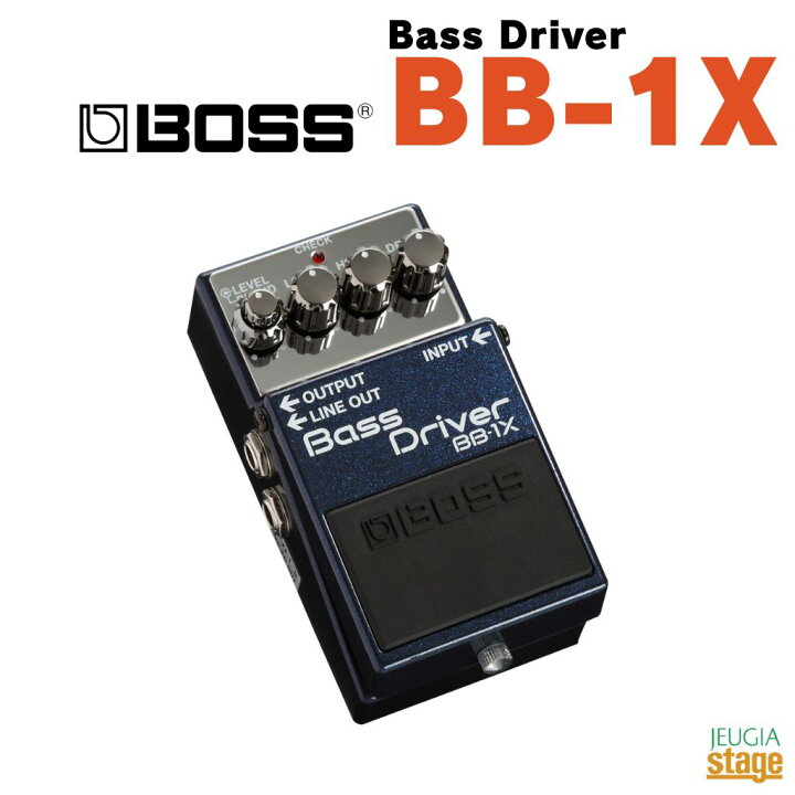 楽天市場】BOSS BB-1X Bass Driverボス ベース プリアンプ ドライバー 