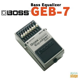 BOSS Bass Equalizer GEB-7ボス　ベースイコライザー コンパクトエフェクター【Stage-Rakuten Guitar Accessory】エフェクター ボスコン