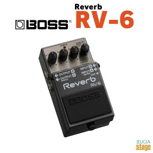 BOSS Reverb RV-6�{�X �f�W�^�����o�[�u �R���p�N�g�G�t�F�N�^�[�yStage-Rakuten Guitar Accessory�z�G�t�F�N�^�[ effector effect pedal �{�X�R��